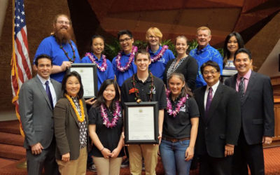 Moon RIDERS Students Honored at State Capitol