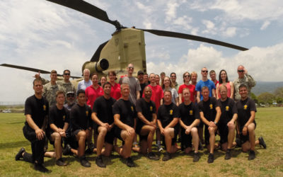 ‘Mars’ Explorers Return Home in Freefall