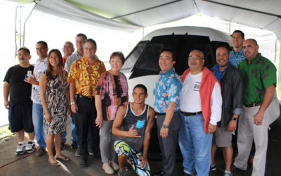 Lawmakers Visit Shuttle Simulator at Kea’au High School