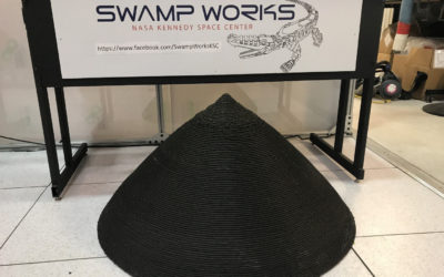 Automated 3D Printing with Basalt for Space Habitation