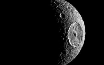 Saturn’s ‘Death Star’ Moon Could Harbor a Hidden Ocean