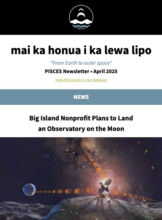 April 2025 newsletter cover