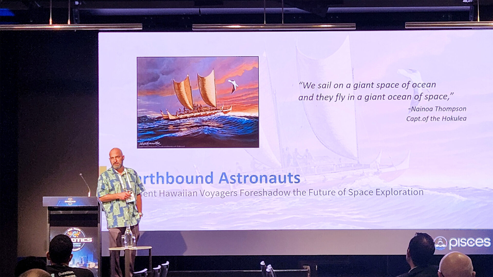 Christian Andersen speaks at the IPRAAC Conference and Exhibition on Oct. 8, 2025.