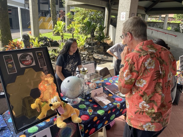 Onizuka Day booth presentation.